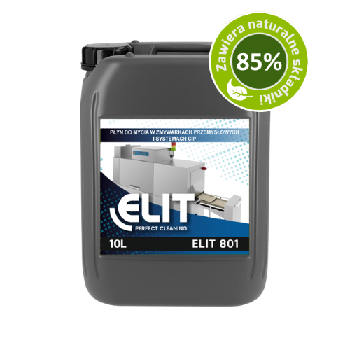 ELIT 801 — Neutralny, 85% składników naturalnych — kosze, tace i garnki, także aluminiowe.